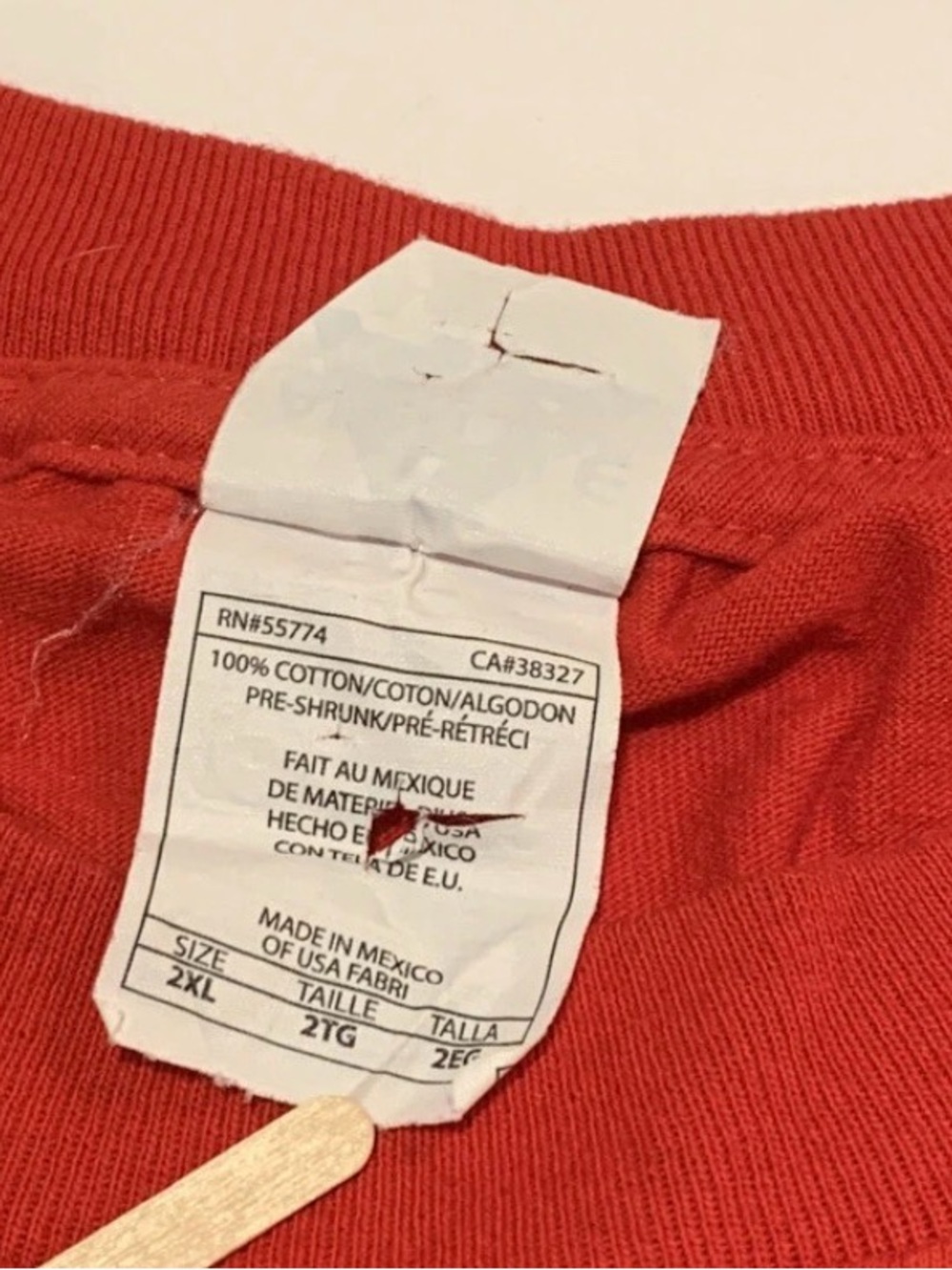 Vintage MarineLand T-Shirt Size 2XL Niagara Falls Sky Screamer Amusement Park - Picture 5 of 5